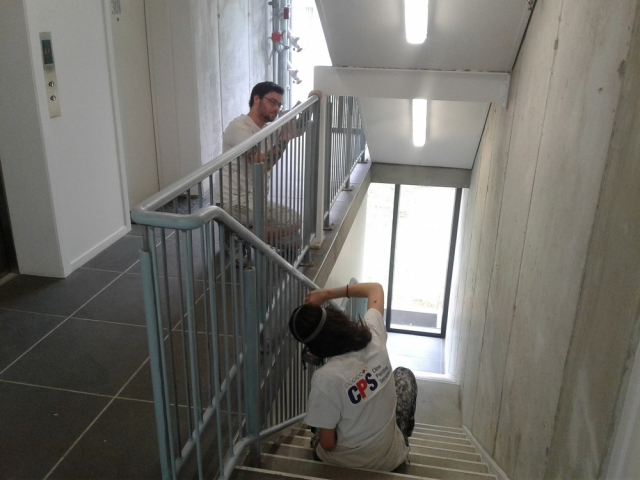 13 Cheshire Street Parnell – Repaint 15 levels of Handrails