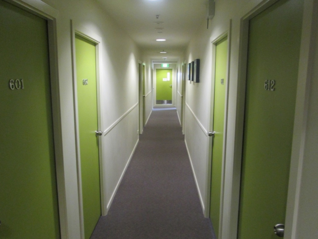 City Lodge Auckland – Full interior repaint of 15 levels of a 5 star hostel