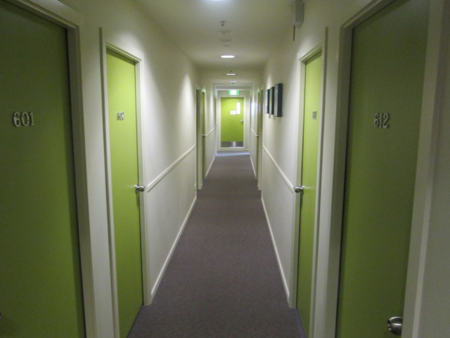 City Lodge Auckland – Full interior repaint of 15 levels of a 5 star hostel