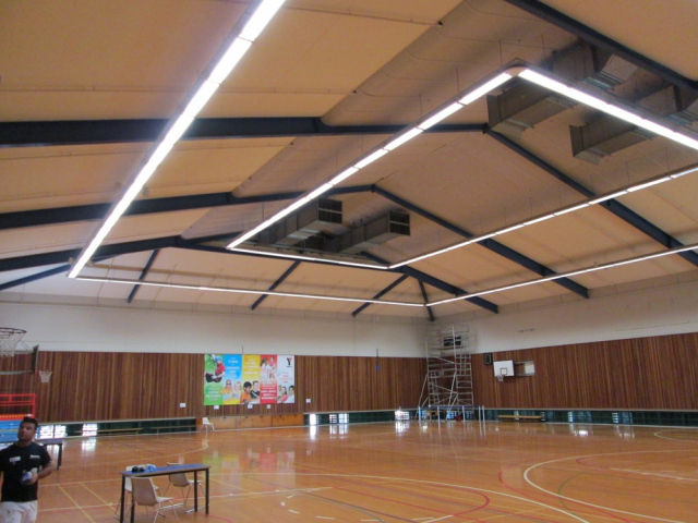Massey Gym Leisure Centre Stadium – Full interior repaint including Gym and Stadium, etc.